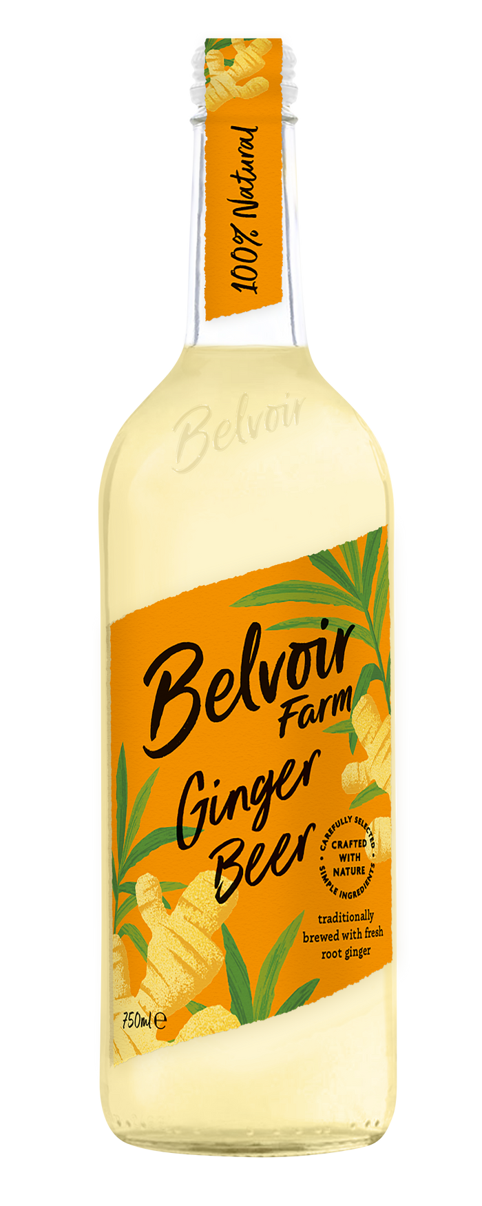 Belvoir Ginger Beer 6 x 750ml