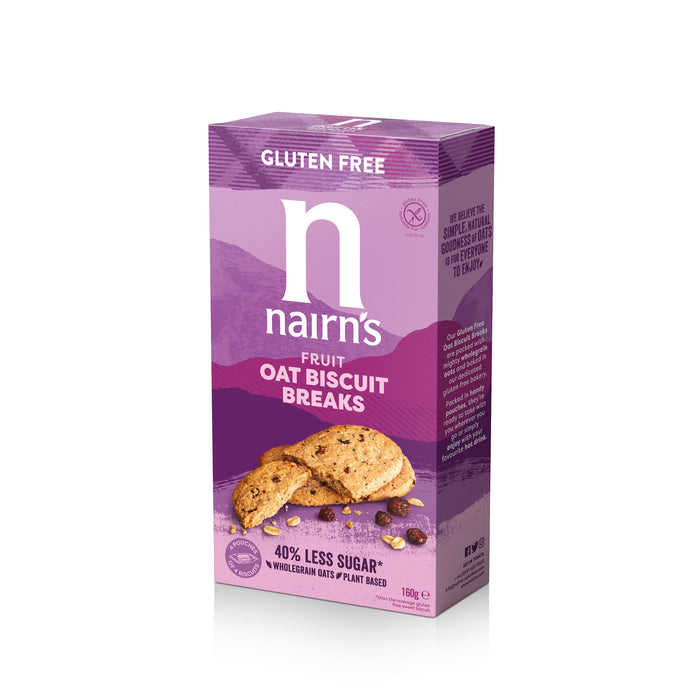 Nairn's koekje breekt haver & fruit 12 x 160G