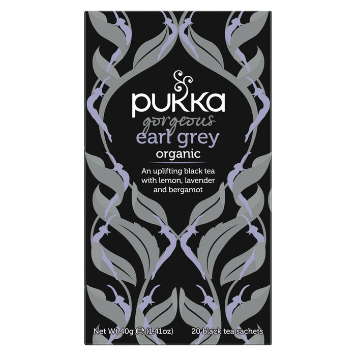 Pukka Gorgeous Earl Grey Tea 20 Bags x 4