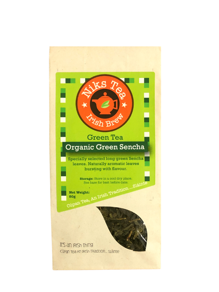 Niks Tea Bio Green Sencha 80G