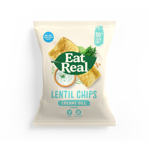 Lentil Creamy Dill Chips 31725B Case-10x113g