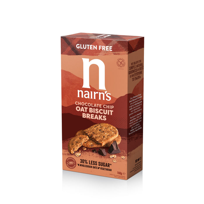 Le biscuit de Nairn casse Chip Chip 12 x 160g