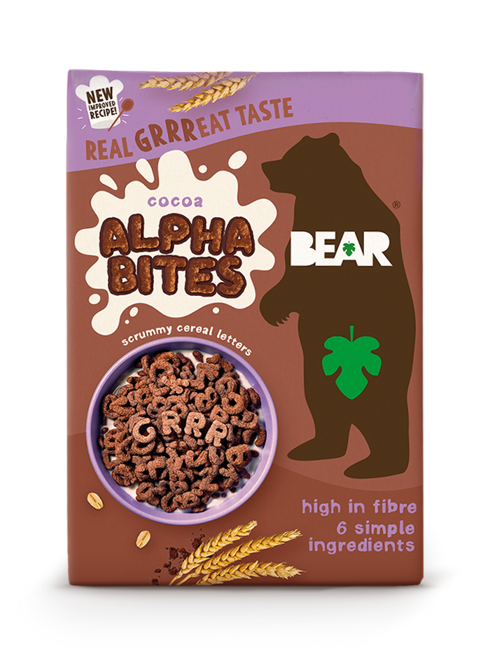 Bear Alphabites Cocoa Multigrain 4 x 350g