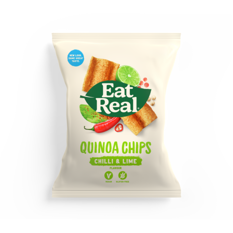 Manger du vrai piment de quinoa et des chips de citron vert 12 x 30g