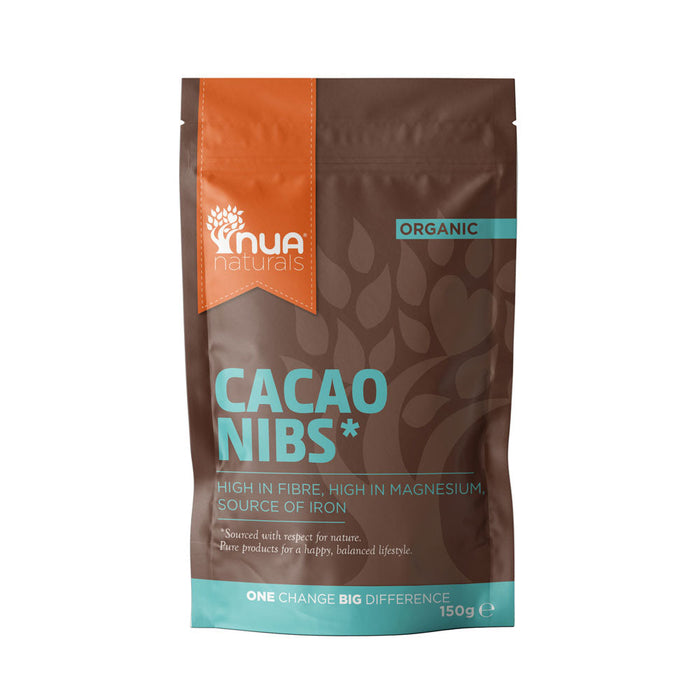 NUA Naturals Organic Cacao Nibs 150G