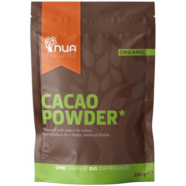 NUA Naturals Organic Cacao Powder 200g