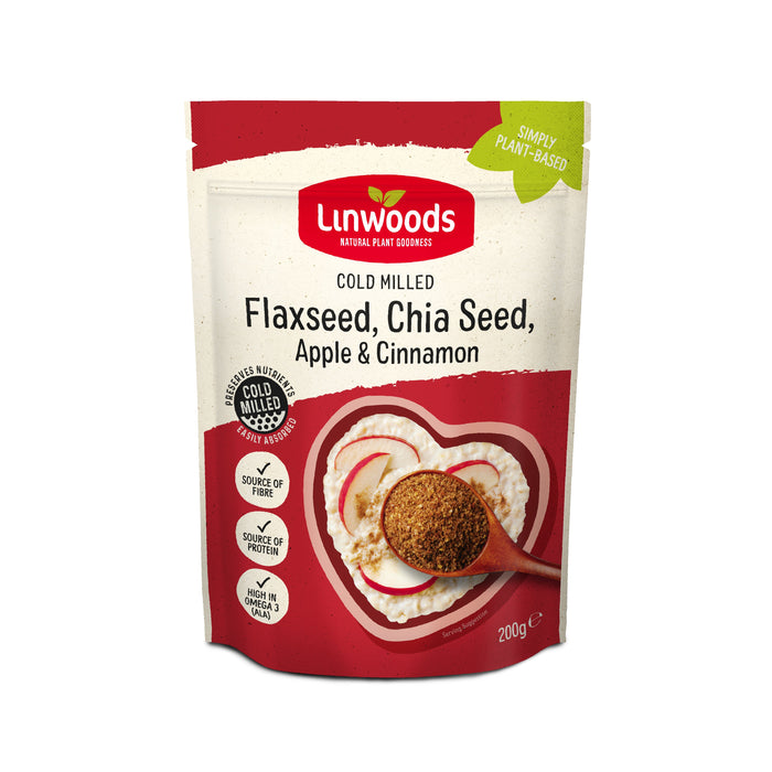 Linwoods Flax Chia Apple Cinnamon 200g