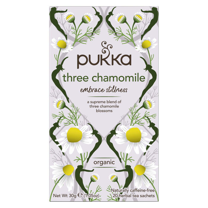 Pukka drei Kamille -Tee 20 Beutel x 4