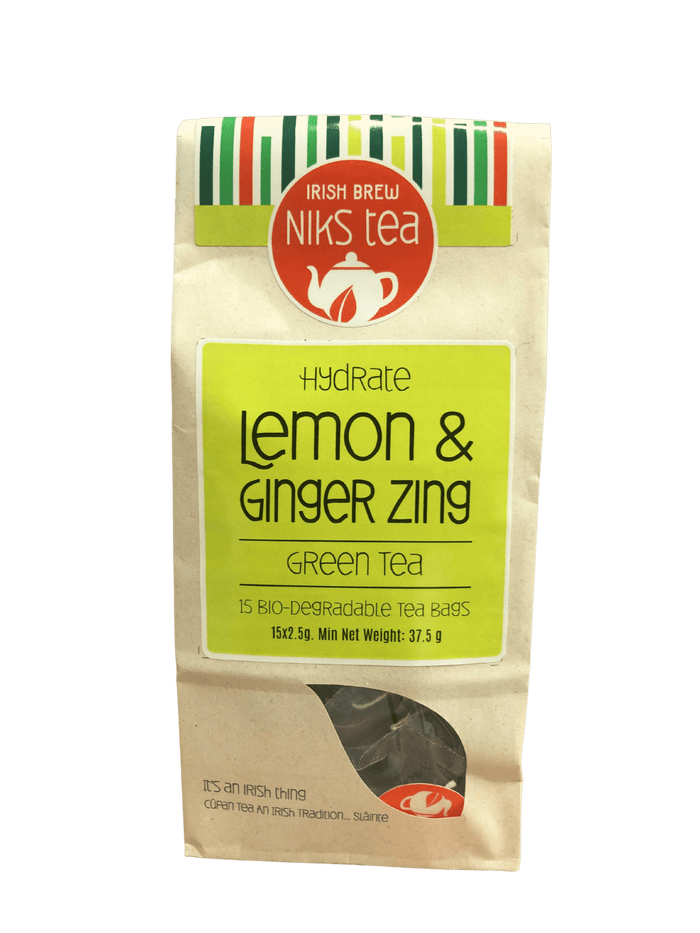 Niks Tea Lemon & Ginger Zing 15 Zakken