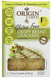 Origin Earth Fennel Crackers 10 x 150g