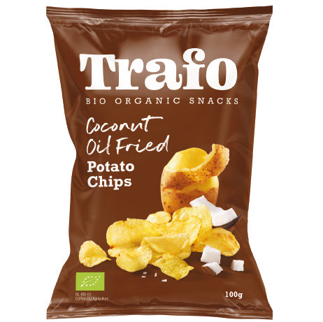 TRAFO Crisps Coconut Oil Frited Aardato Crisps 12 x 100G