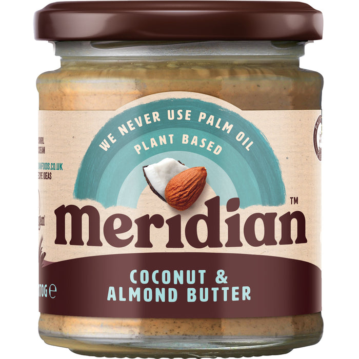 Meridian Smooth Amandel & Coconut Butter 6 x 170G