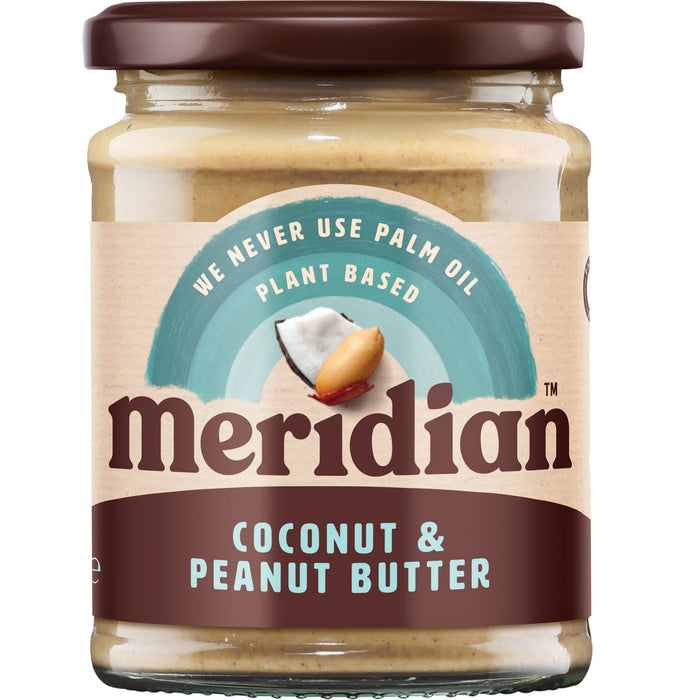 Meridian Coconut & Erdnussbutter glatt 6 x 280 g