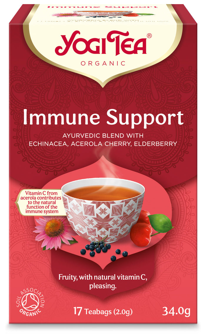 Yogi Tea Support immunitaire 17 sacs x 6