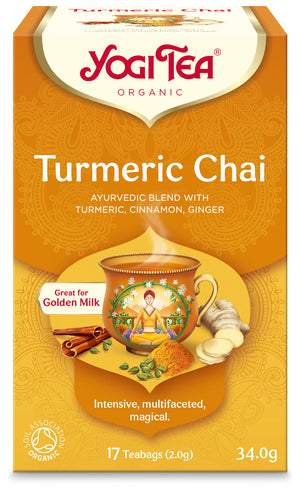 Turmeric Chai (Org) 41145A Default Title / 6x17Bags