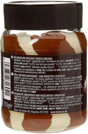 Duo Chocolate Hazelnut Spread (Org) 41184A Default Title / 6x350g