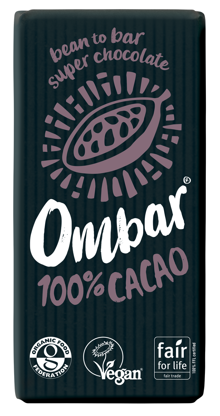 Ombar 100% Raw Organic Chocolate 10 x 35g