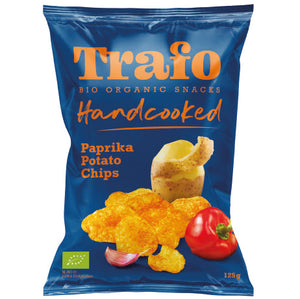 Hand Cooked Crisps Paprika (Org) 42736A Default Title / 10x125g