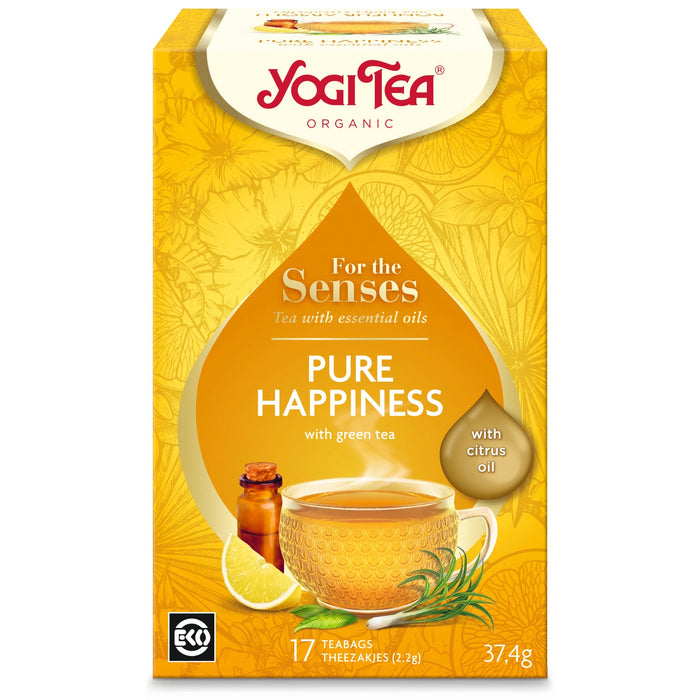 Yogi Tea Pure Happiness 17 Bags x 6