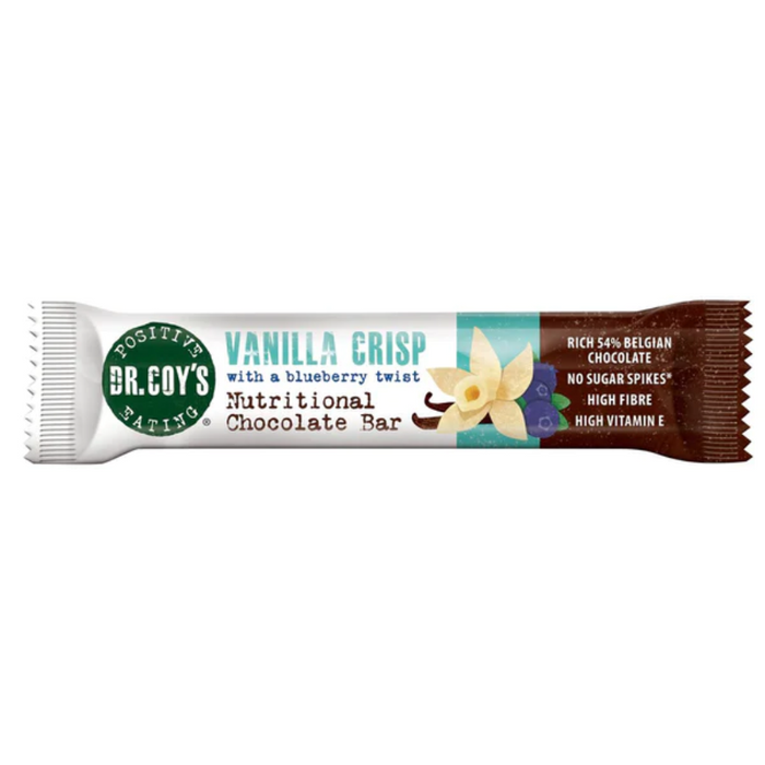 Dr. Coy's Vanilla Crisp Chocolate Bar 20 x 35G