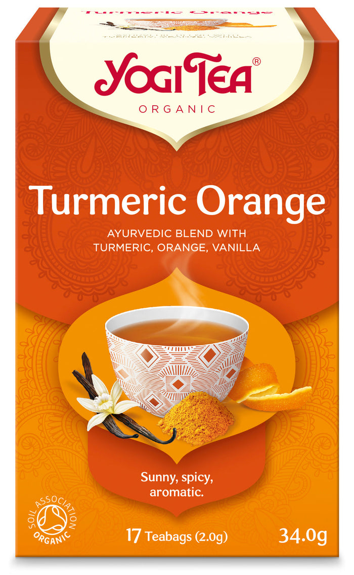 Yogi Tea Turmeric Orange 17 Bags x 6