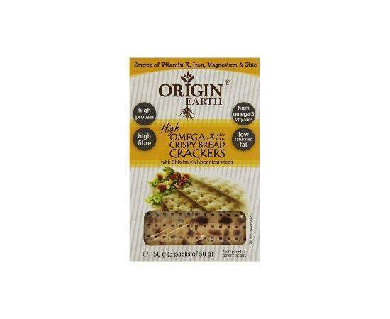 Origin Earth Chia Crackers 10 x 150g