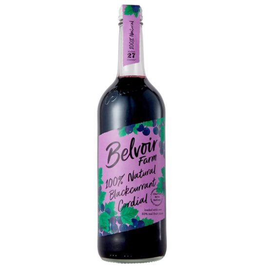 Belvoir Blackcurrant Cordial 6 x 750ml