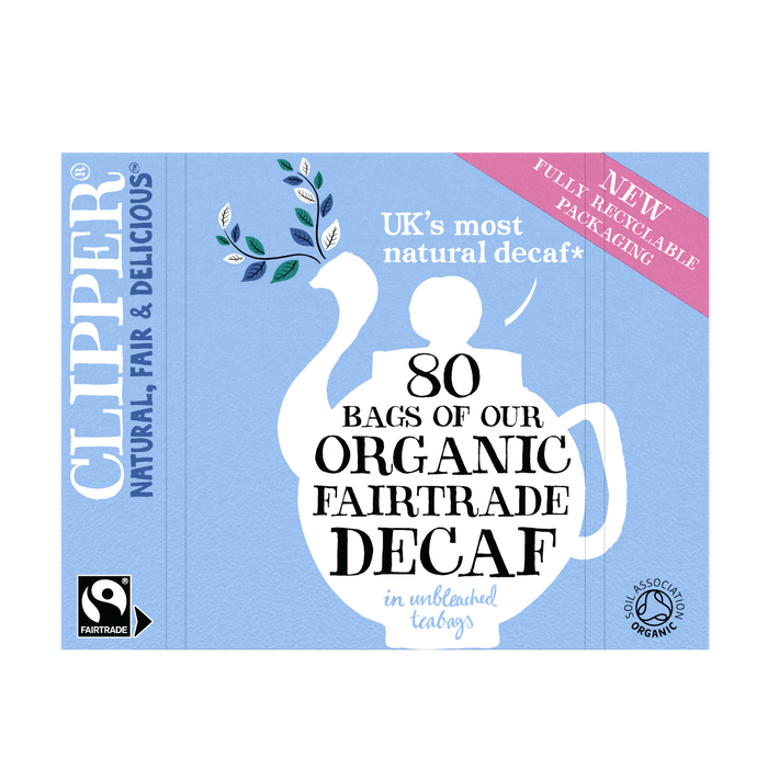 Clipper Bio Decaf Tea 80 Taschen x 4