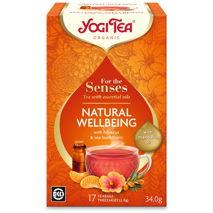 Yogi Tea Natural Wellbeing 17 Bags x 6