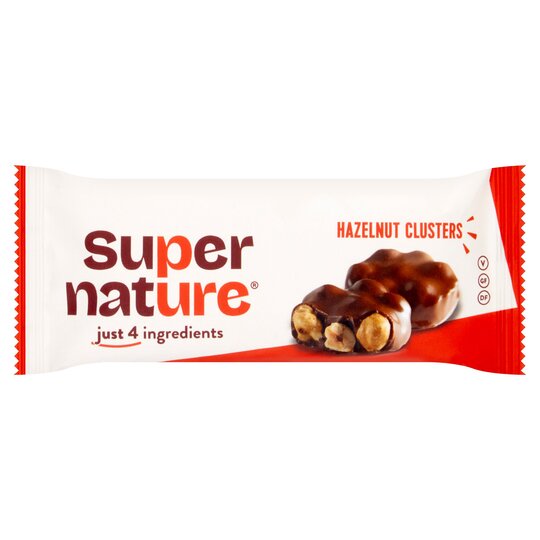 Supernature Hazelnut Clusters 15 x 40g