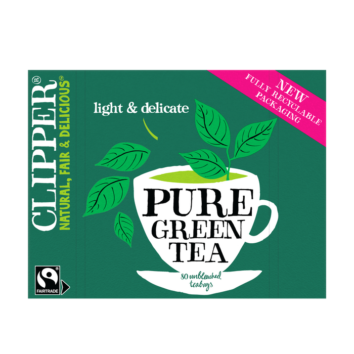 Clipper Organic Green Tea 80 Borse x 4