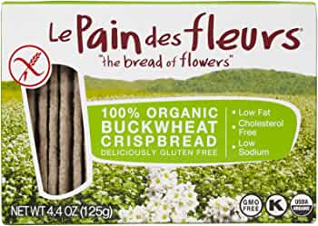 Les Pain Des Fleurs Organic Buckwheat Crispbread 6 x 150g