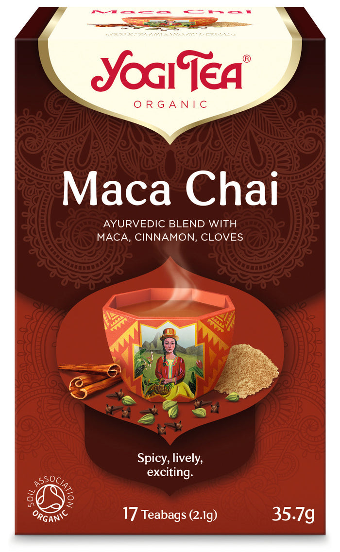 Yogi Tea Maca Chai 17 Borse x 6