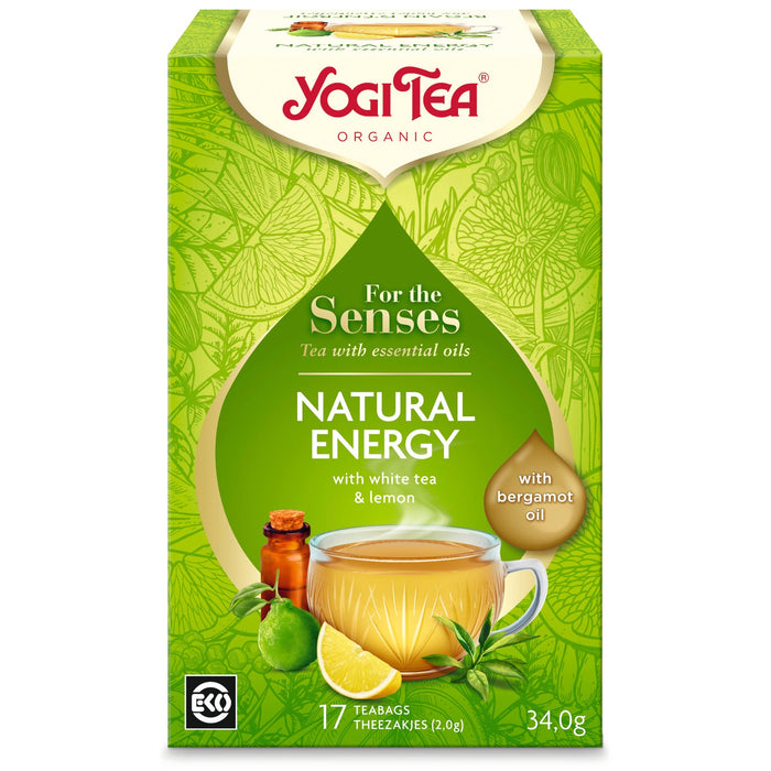 Yogi -thee natuurlijke energie 17 tassen x 6