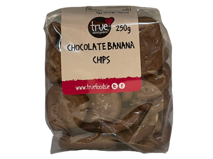 Chocolade bananenchips 6 x 250 g