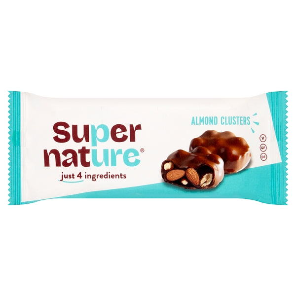 Supernature Almond Clusters 15 x 34g