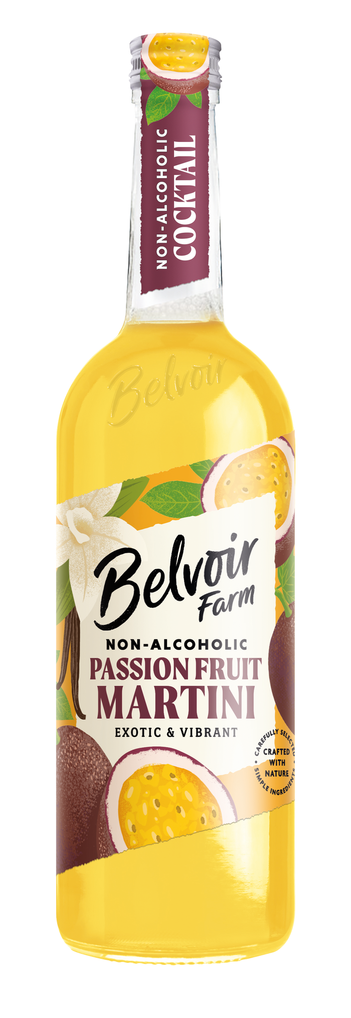 Belvoir Non Alcoholic PassionFruit Martini 6 x 750ml