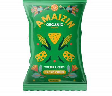 Amaizin Tortilla Chips Nacho Cheese 10 x 150g