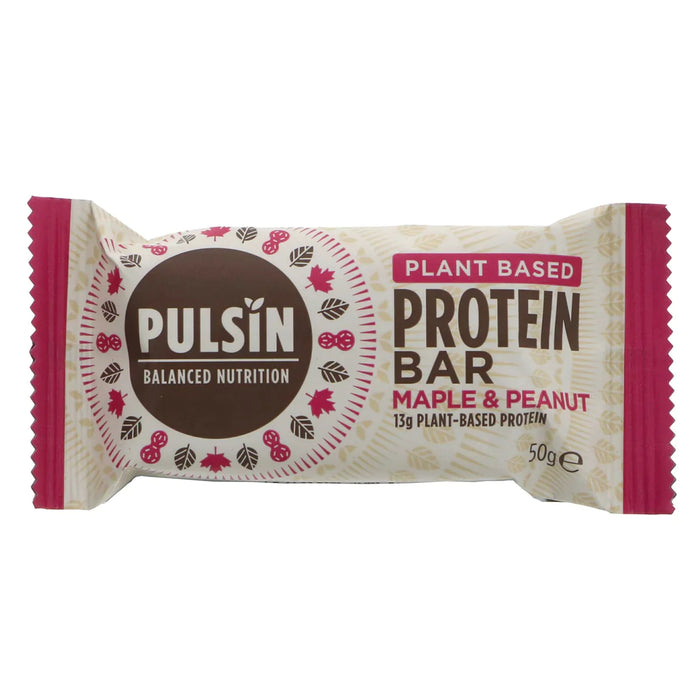 Pulsin Maple & Peanut Protein Bar 18 x 50g