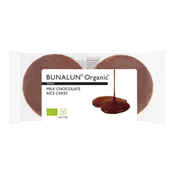 Bunalun Milk Chocolate Rice Cakes 12 x 100g