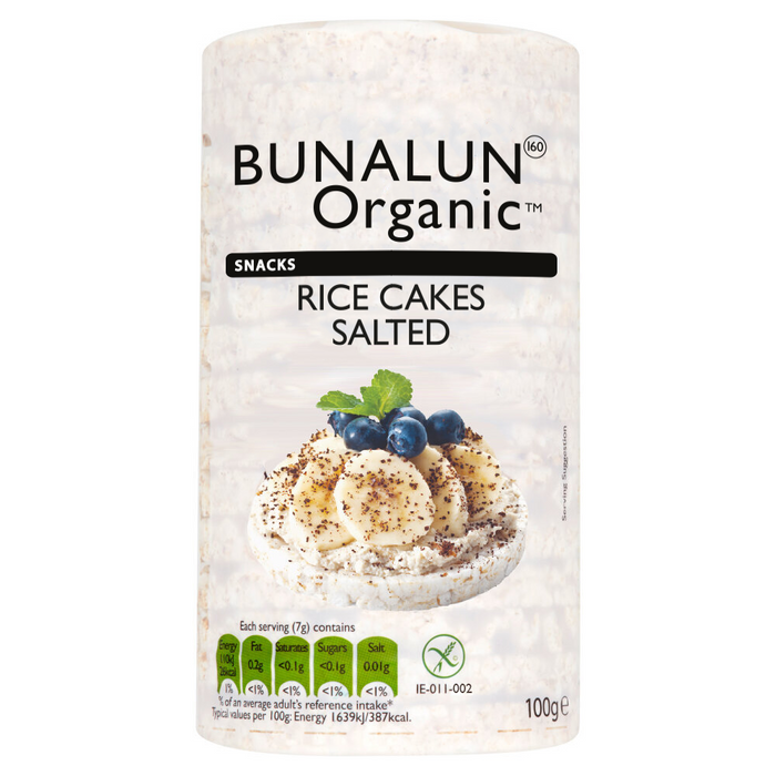 Bunalun Salted Rice Cakes 12 x 100g