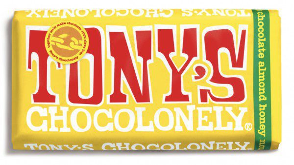 Tony's Chocolonely Milk Chocolate Nougat Bar 15 x 180g