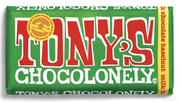 Tony's Chocolonely Milk Chocolate Hazelnut Bar 35 x 50g