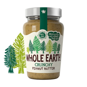 Whole Earth Crunchy Peanut Butter 6 x 340g