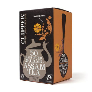 Clipper Organic Assam Teabags 50 Bags x 6