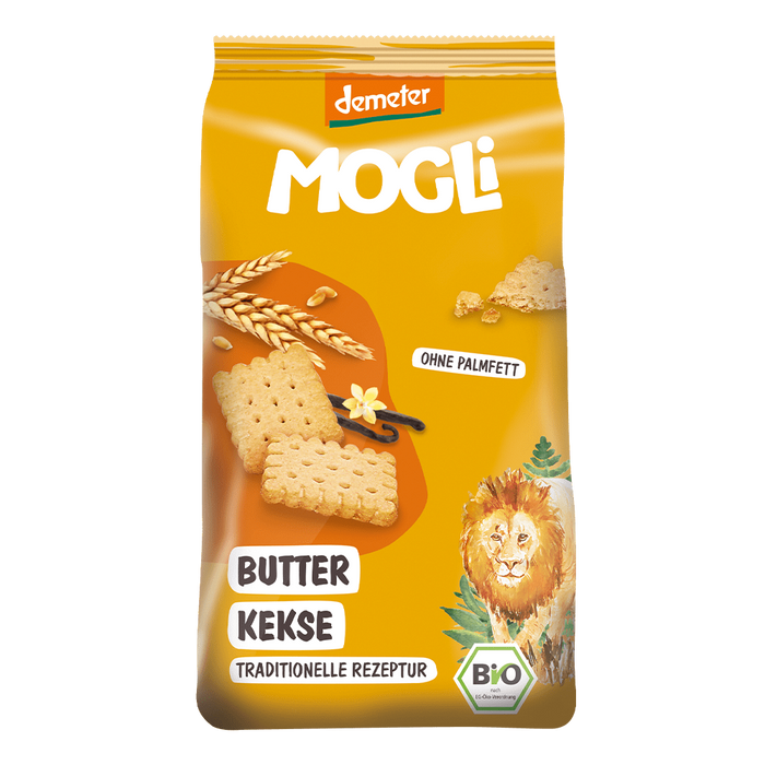 Mogli Organic Butter Biscuits 7 x 125g