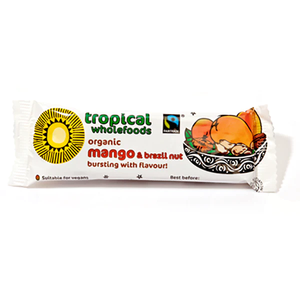 Tropical WholeFoods Mango Brazil Bar 18 x 40G