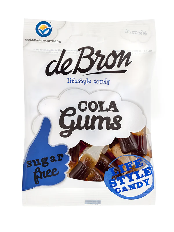 De Bron Cola Gums 12 x 100g