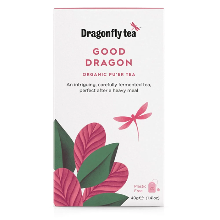 Dragonfly Pu'er Tea 20 Bags x 4