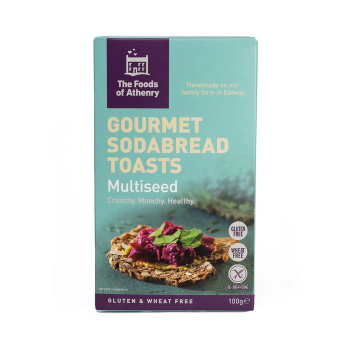 Foods of Athenry Multiseed Gourmet Toasts 12 x 110g